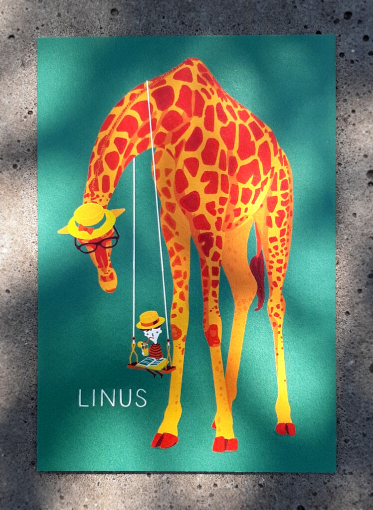 geboortekaartje Linus